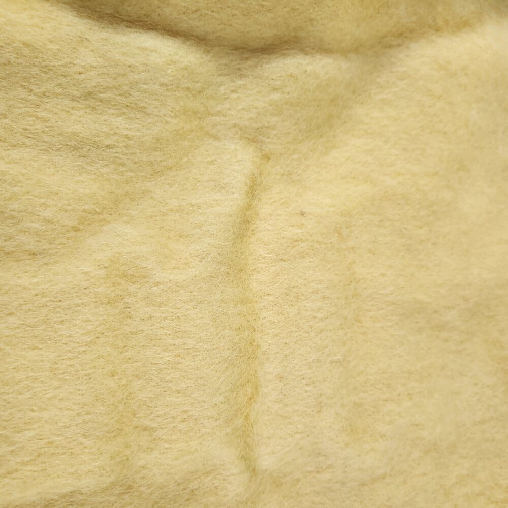 Vintage May May Baby Winter Coat Yellow Wool 18 Months - Picture 7 of 10